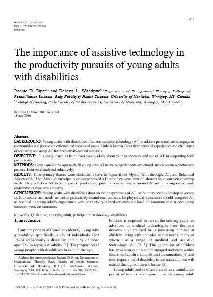 Read more about the article The importance of assistive technology
