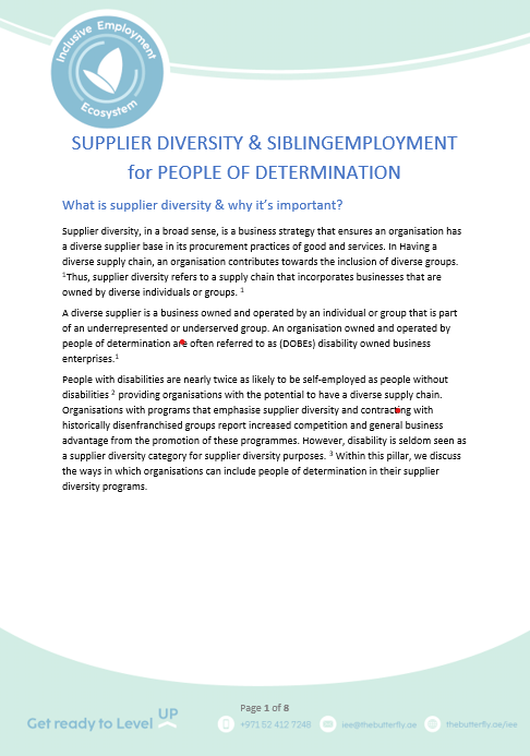 Read more about the article Supplier Diversity – Reading