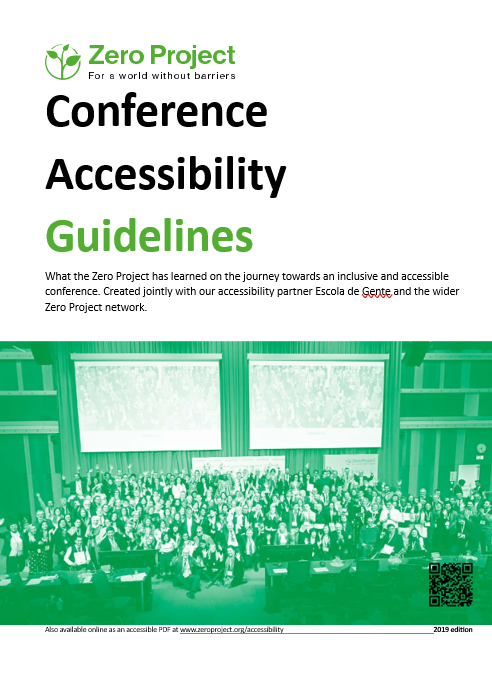 Read more about the article Zero Project Conference-Accessibility Guidelines 2019